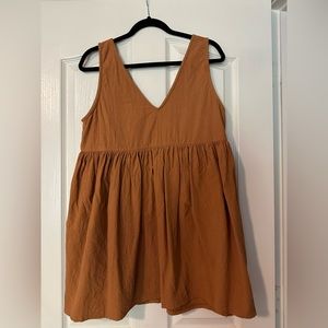 CJLA rust colored dress